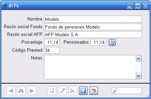 Nueva AFP Modelo - El Blog de Laudus ERP