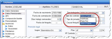 Contrato por Obra o Faena