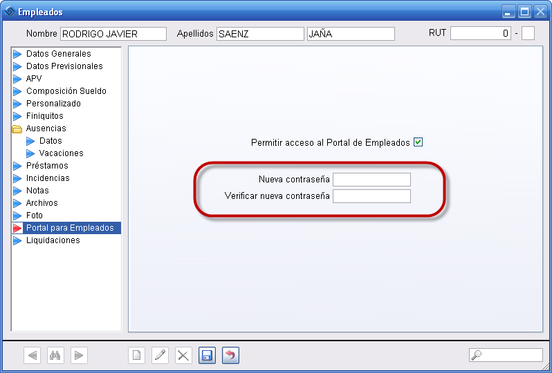 Portal Empleados Clave