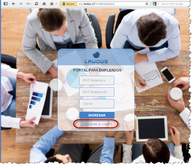 Portal Empleados Clave Web