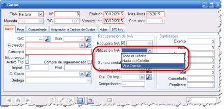 Tipo de Proporcionalidad de IVA