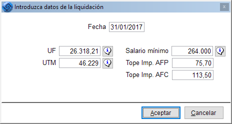 Topes Imponibles 2017